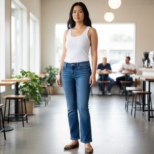 American Eagle Outfitters hipster ankle bootcut jeans